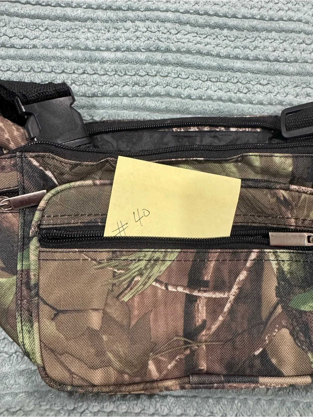Camo Waist Pack Fanny Pack - Men's Outdoor Belt Bag